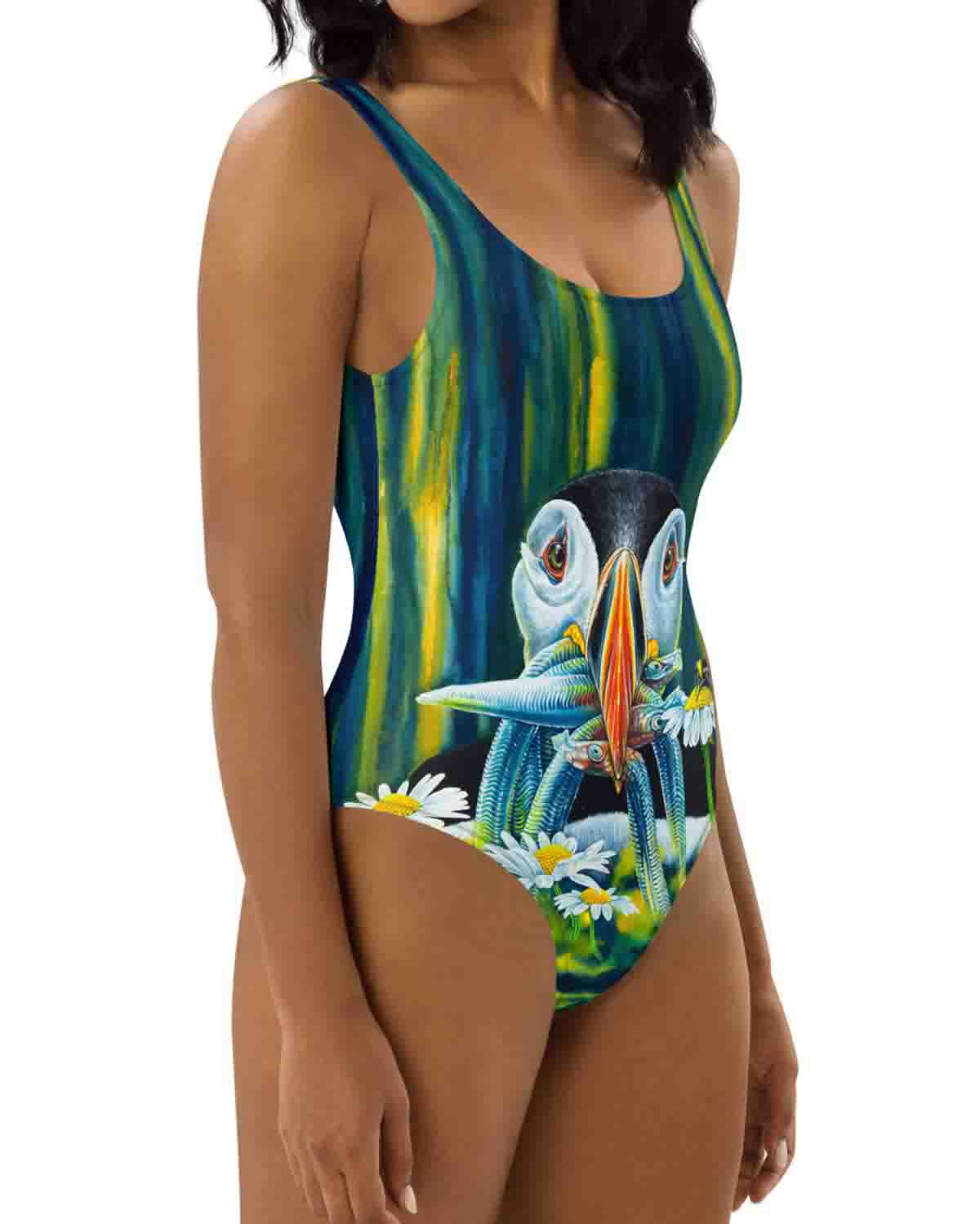 Puffin to worry about Swimsuit