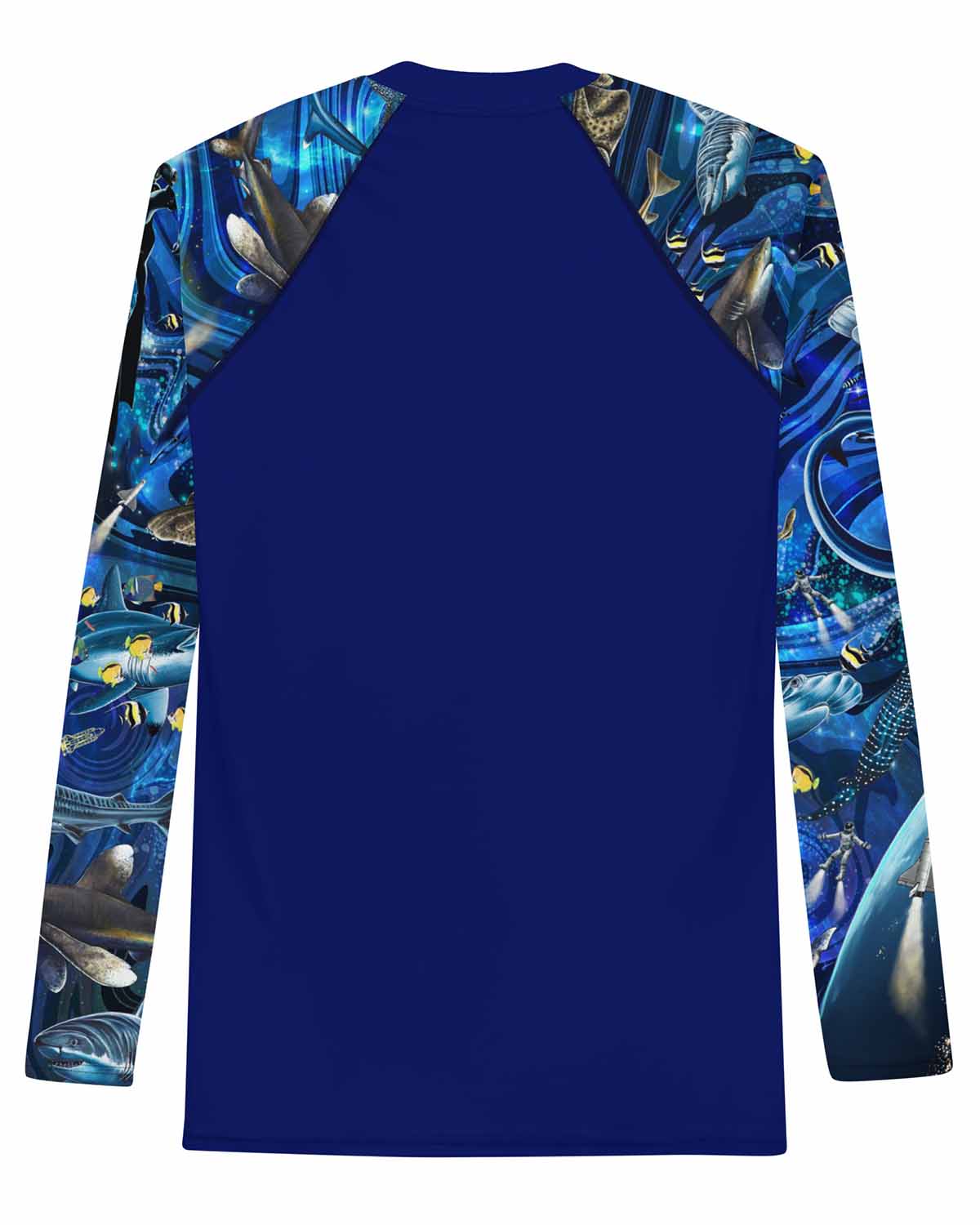 Space Shark Men's Rash Guard