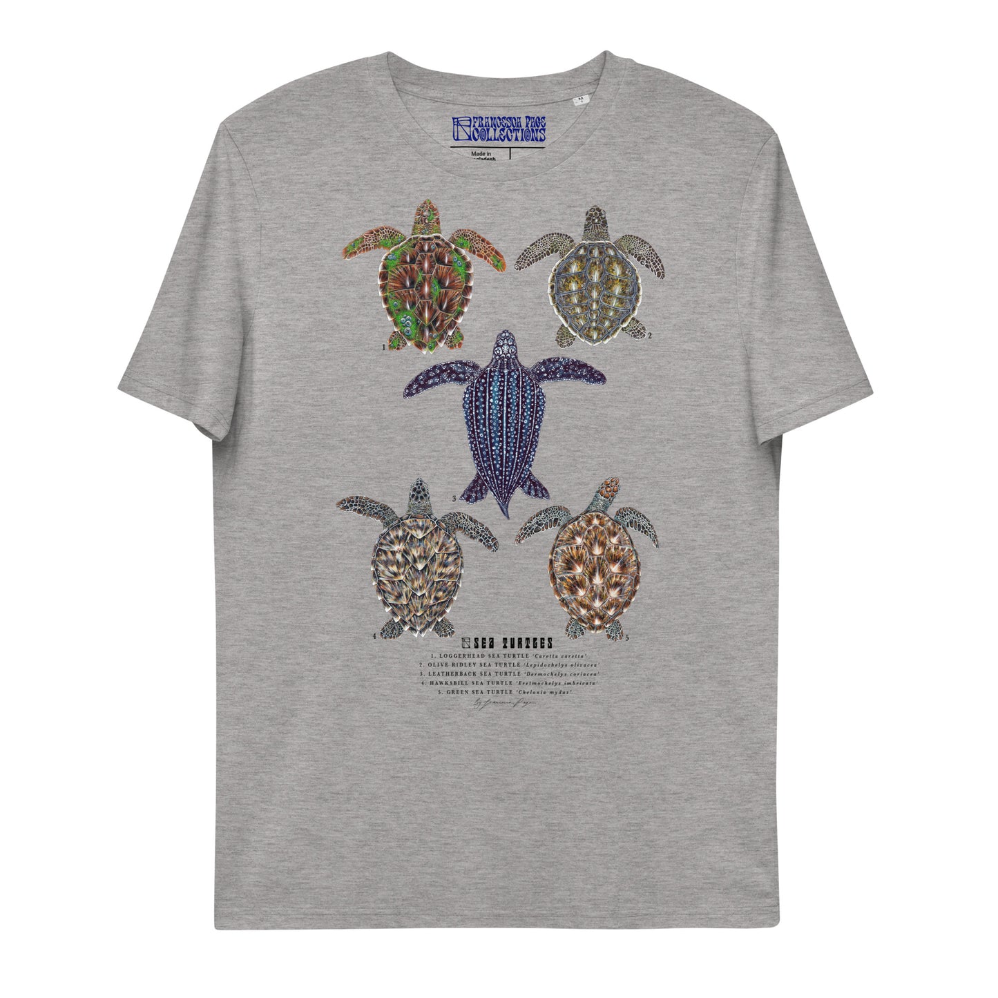 Sea Turtles Unisex Organic T-Shirt