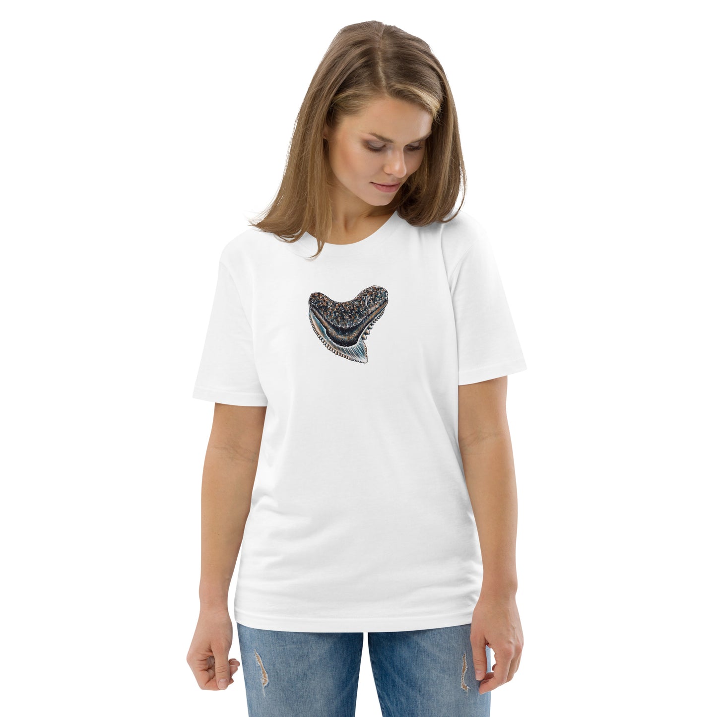 Extinct Tiger Shark Unisex Organic T-Shirt