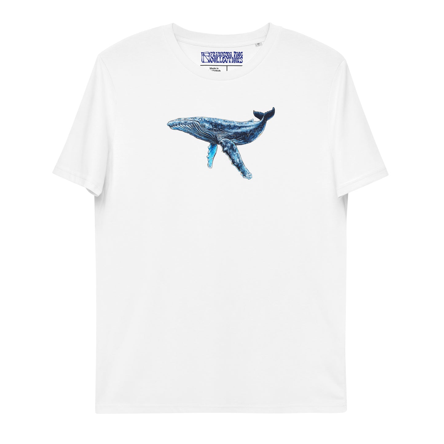 Humpback Whale Unisex Organic T-Shirt