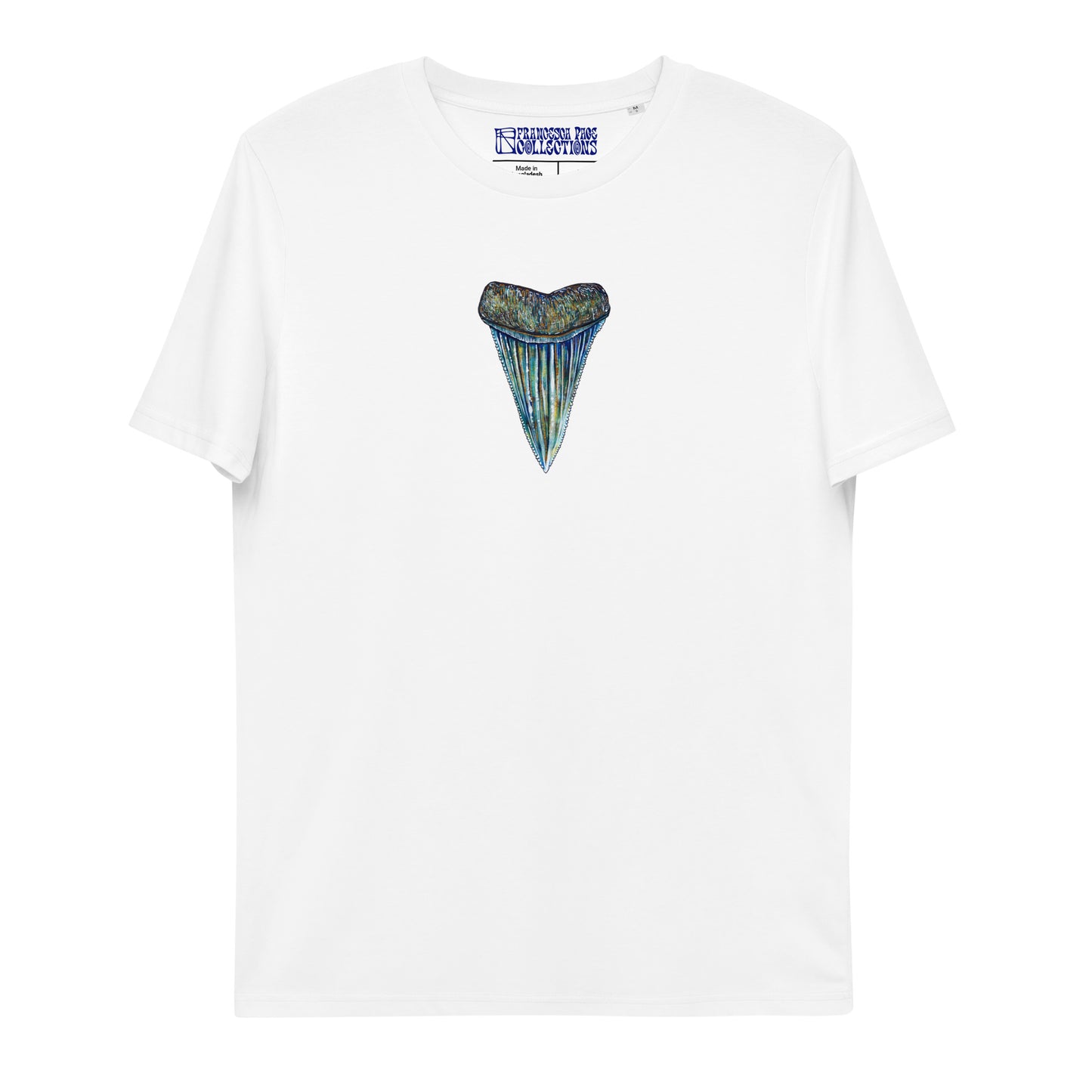 Prehistoric White Shark Unisex Organic T-Shirt