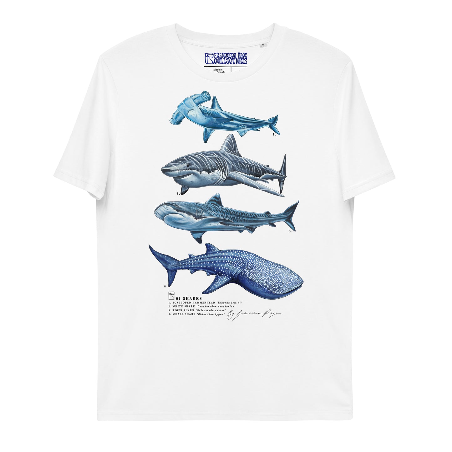 Sharks Unisex Organic T-Shirt