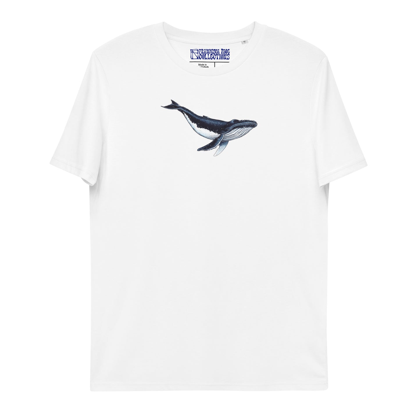 Humpback Whale Unisex Organic T-Shirt