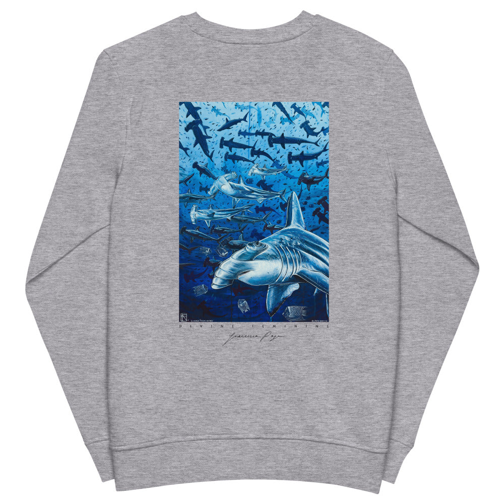 Divine Feminine Unisex Organic Sweatshirt - Light Shades