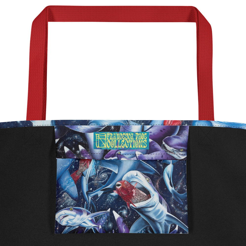 Cosmic Lovers Large Tote Bag