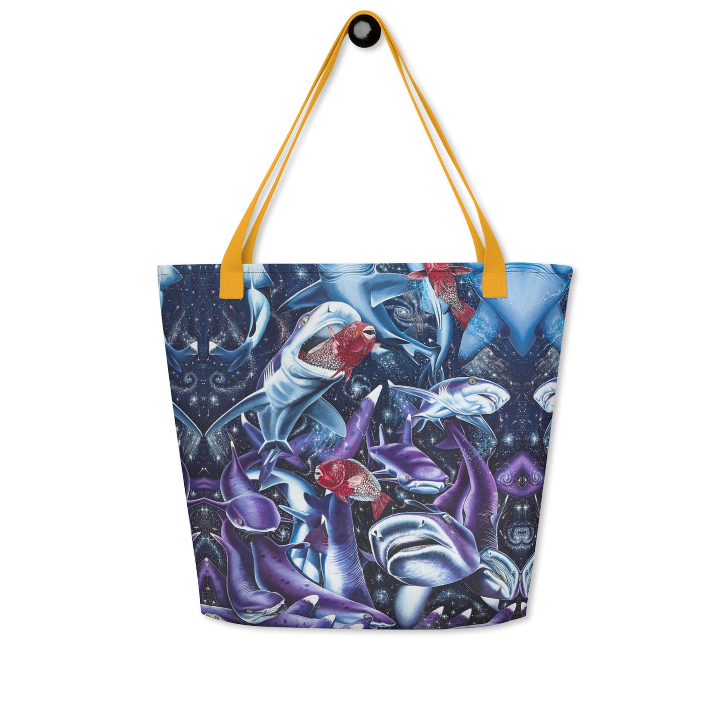 Cosmic Lovers Large Tote Bag