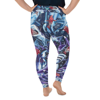 Cosmic Lovers Curve Yoga Leggings