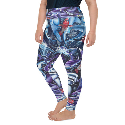 Cosmic Lovers Curve Yoga Leggings