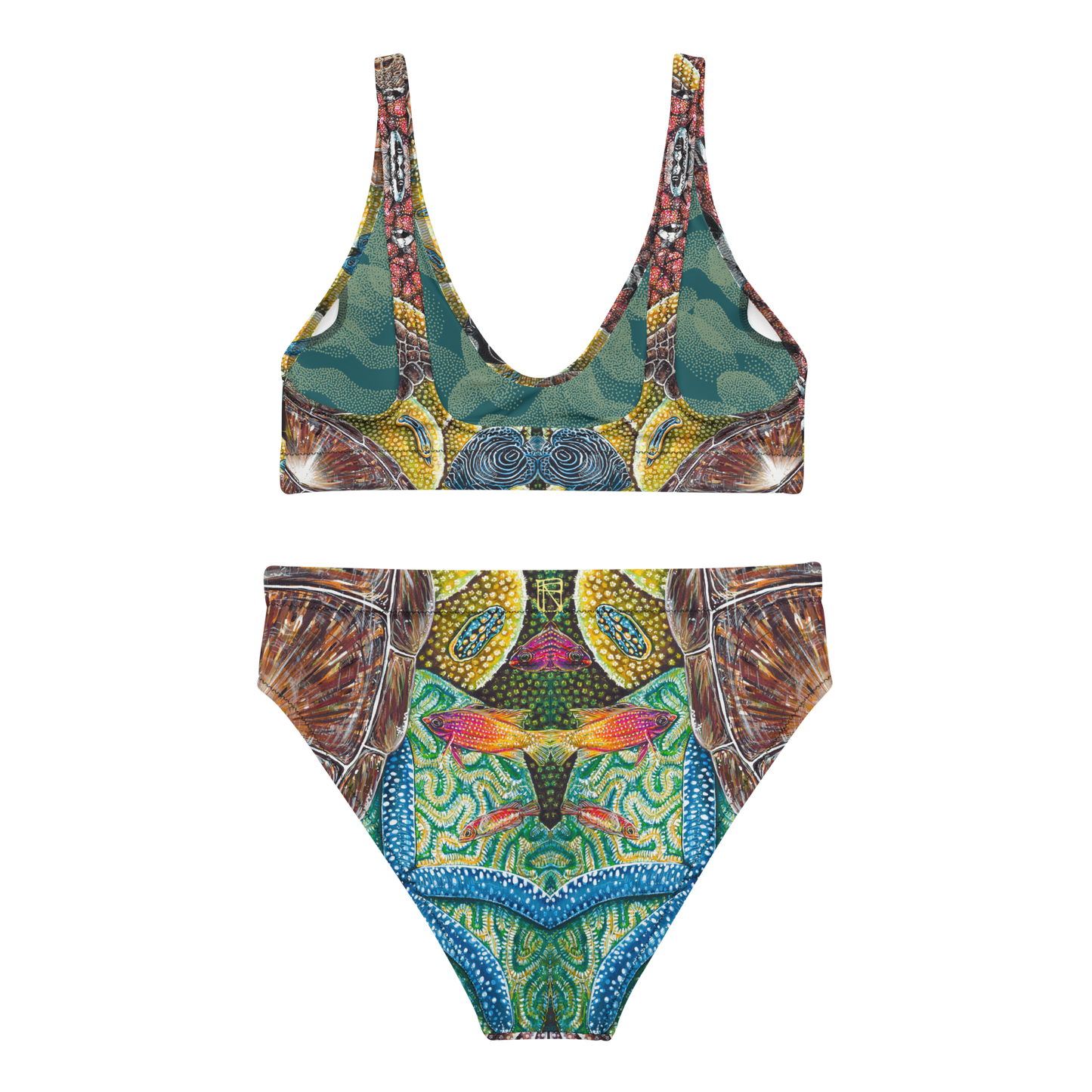 Rainbow City Eco Bikini Set