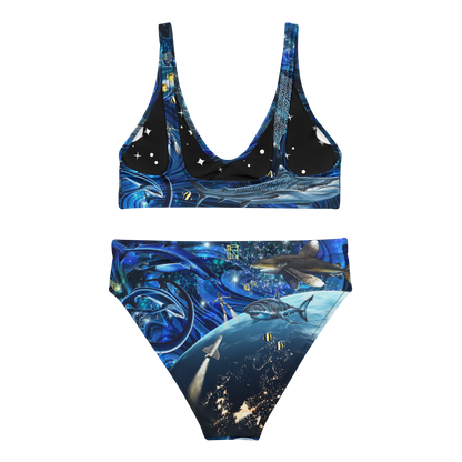 Space Shark Eco Bikini Set