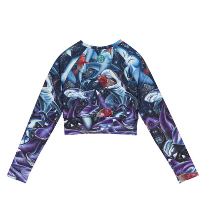 Cosmic Lovers Eco Swim Long-Sleeve top