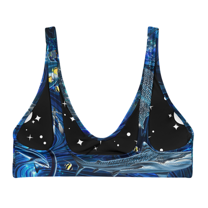 Space Shark Eco Bikini Top