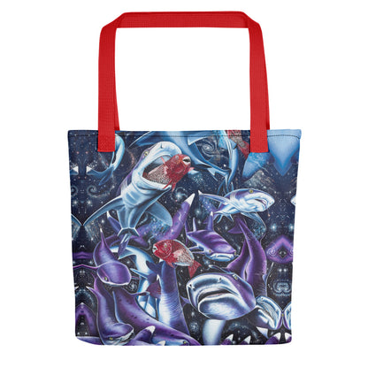 Cosmic Lovers Small Tote Bag