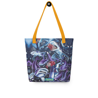 Cosmic Lovers Small Tote Bag