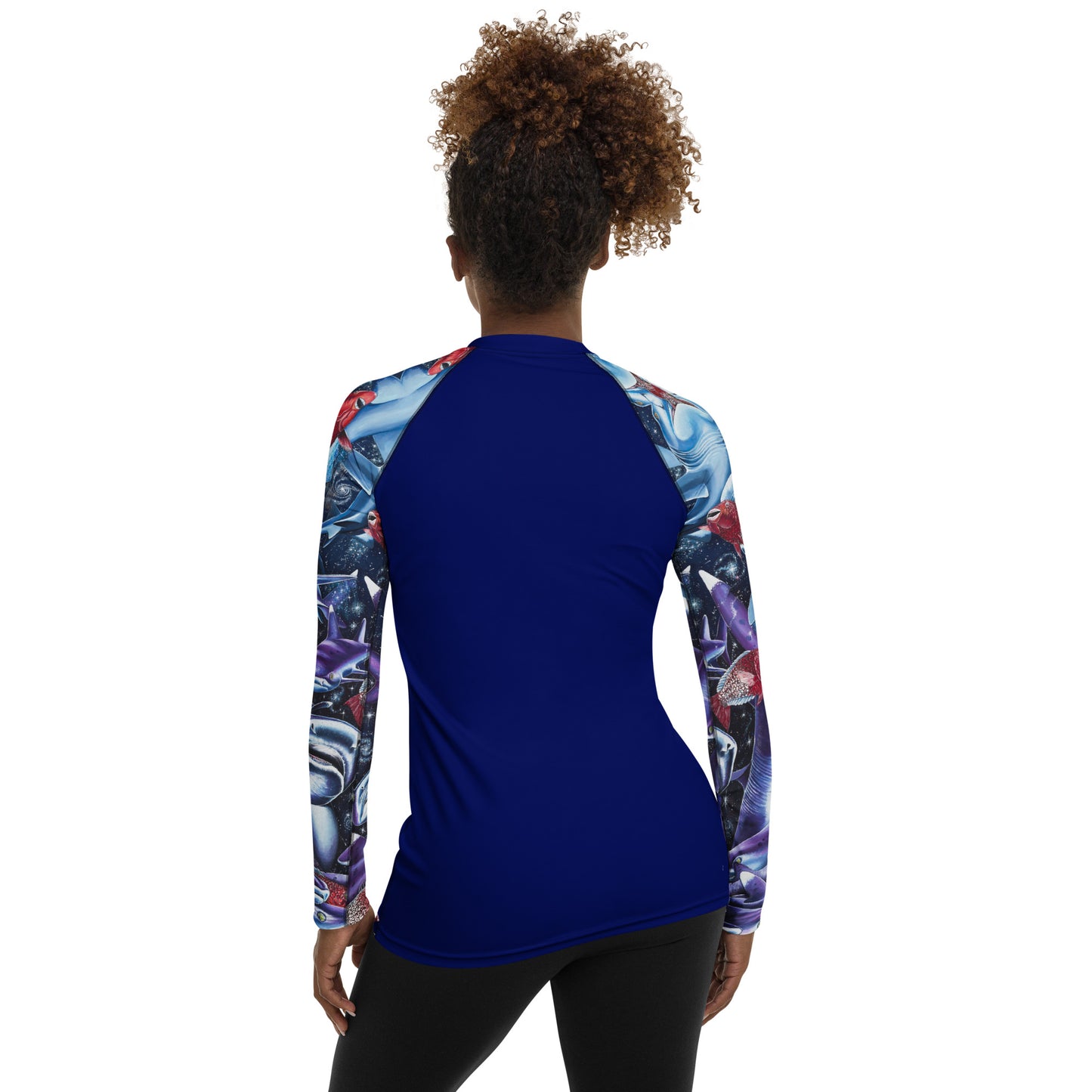 Cosmic Lovers Women's Rash Guard