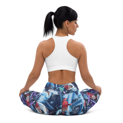 Cosmic Lovers Yoga Leggings