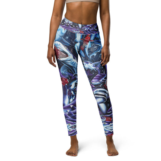 Cosmic Lovers Yoga Leggings