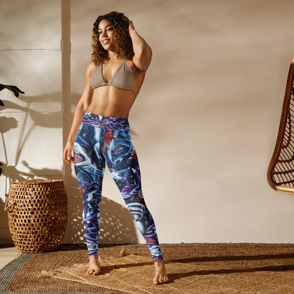 Cosmic Lovers Yoga Leggings