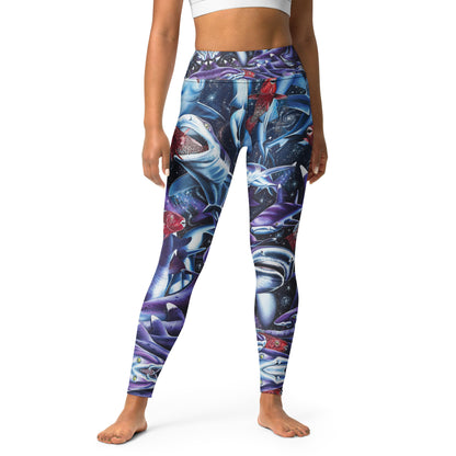 Cosmic Lovers Yoga Leggings