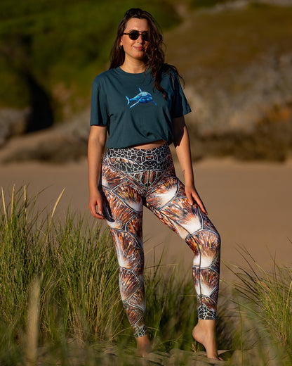 Turtle Shell Yoga Leggings