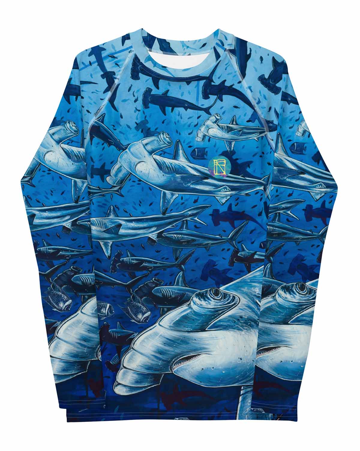 Divine Feminine Full print Men's Rash Guard