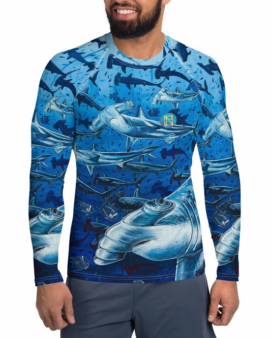 Divine Feminine Full print Men's Rash Guard