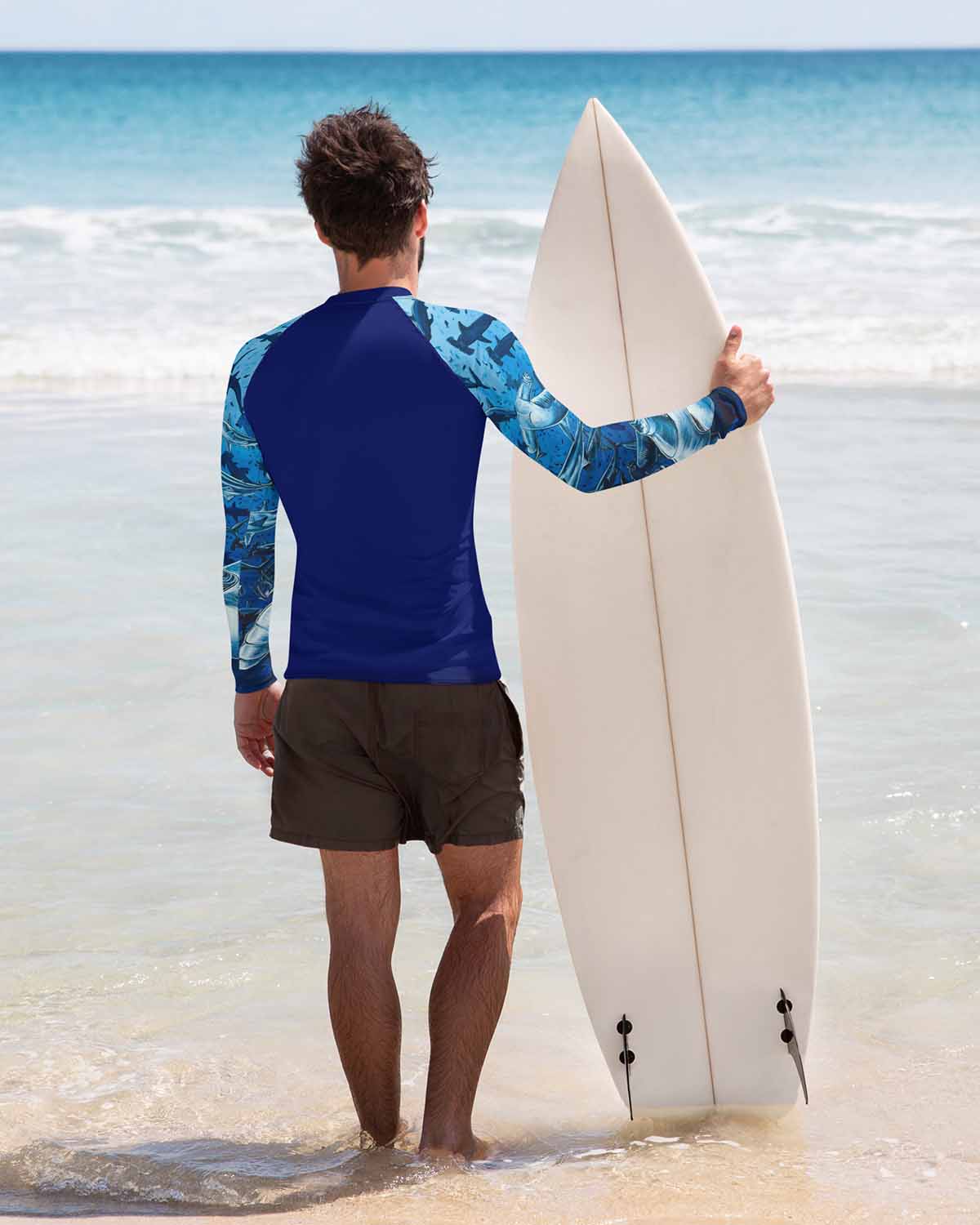 Divine Feminine Men's Rash Guard