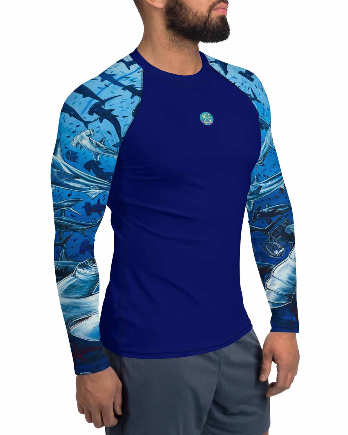 Divine Feminine Men's Rash Guard