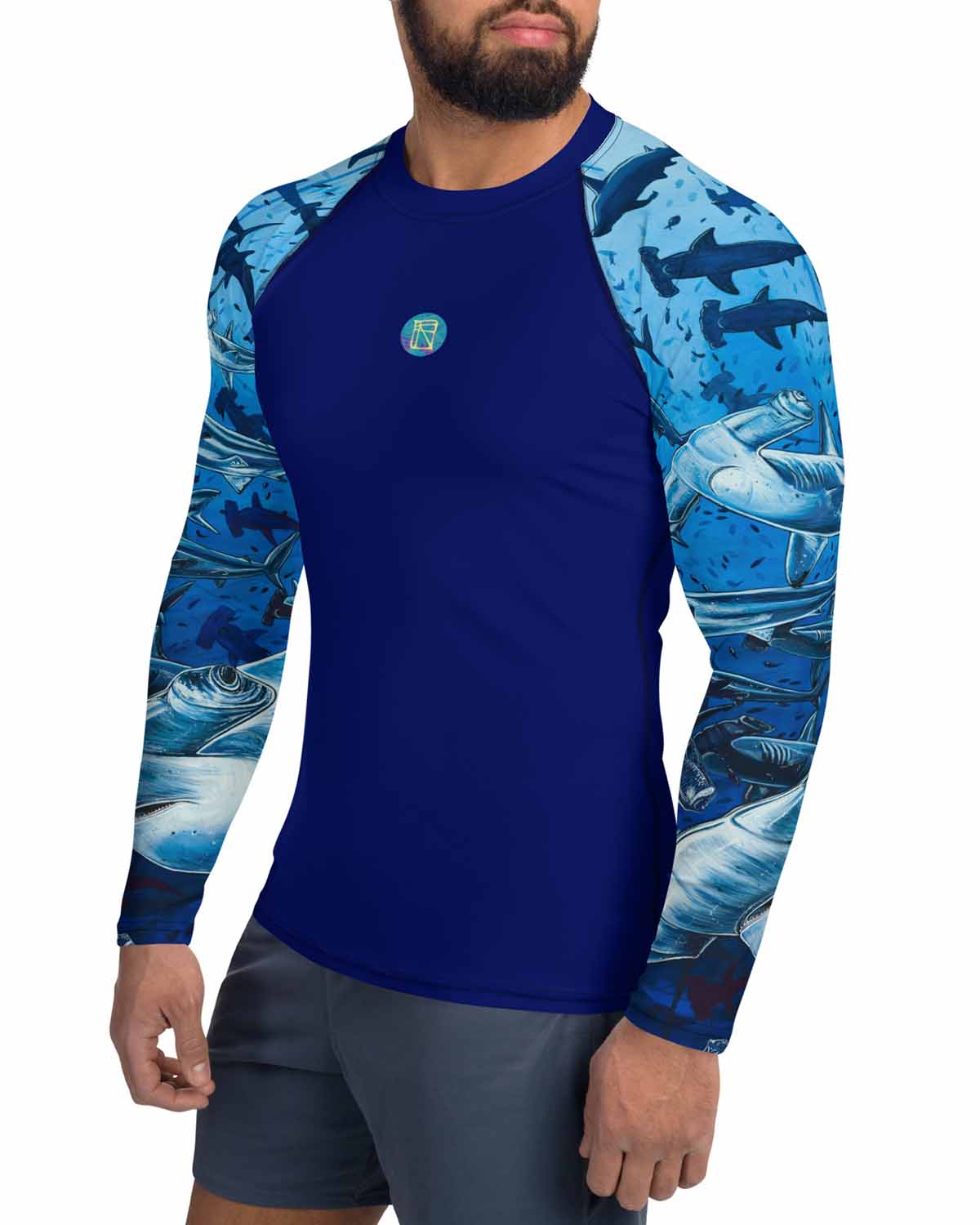 Divine Feminine Men's Rash Guard