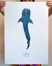 Load image into Gallery viewer, Whale Shark - A2 Original Painting
