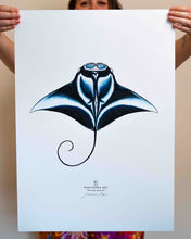 Load image into Gallery viewer, Reef Manta Ray - A2 Original Painting
