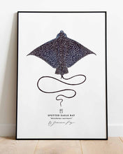 Load image into Gallery viewer, Spotted Eagle Ray Scientific Print
