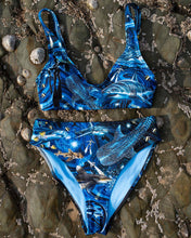 Load image into Gallery viewer, Space Shark Eco Bikini Top
