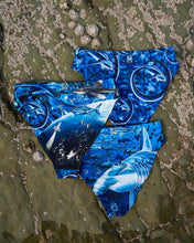 Load image into Gallery viewer, Space Shark Eco Bikini Top
