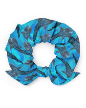 Load image into Gallery viewer, Groovy Whale Shark Scrunchie
