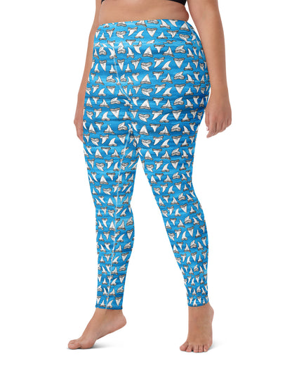 Jaws Yoga Leggings