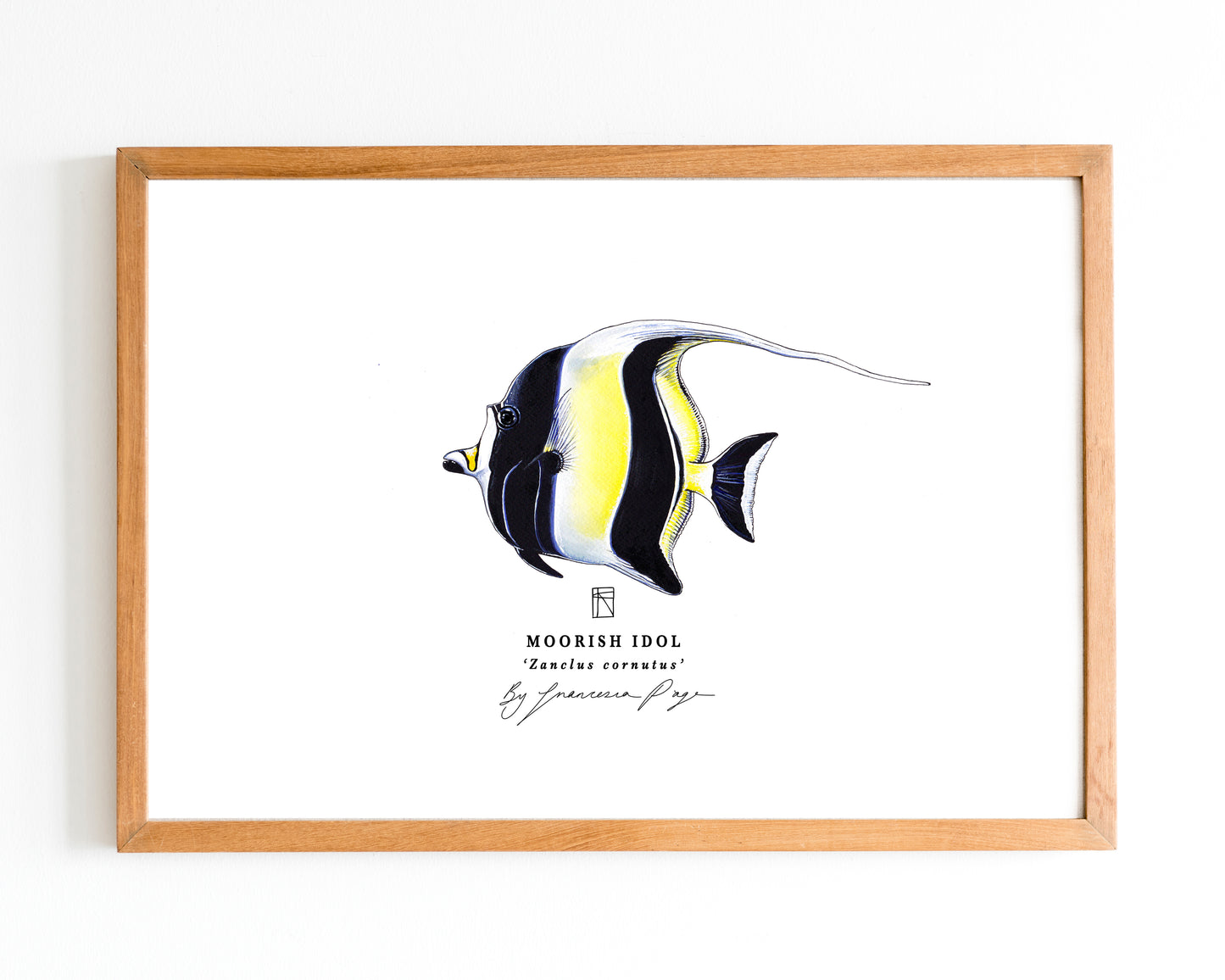 Moorish Idol Scientific Print