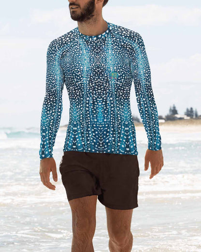 OG Whale Shark Men's Rash Guard