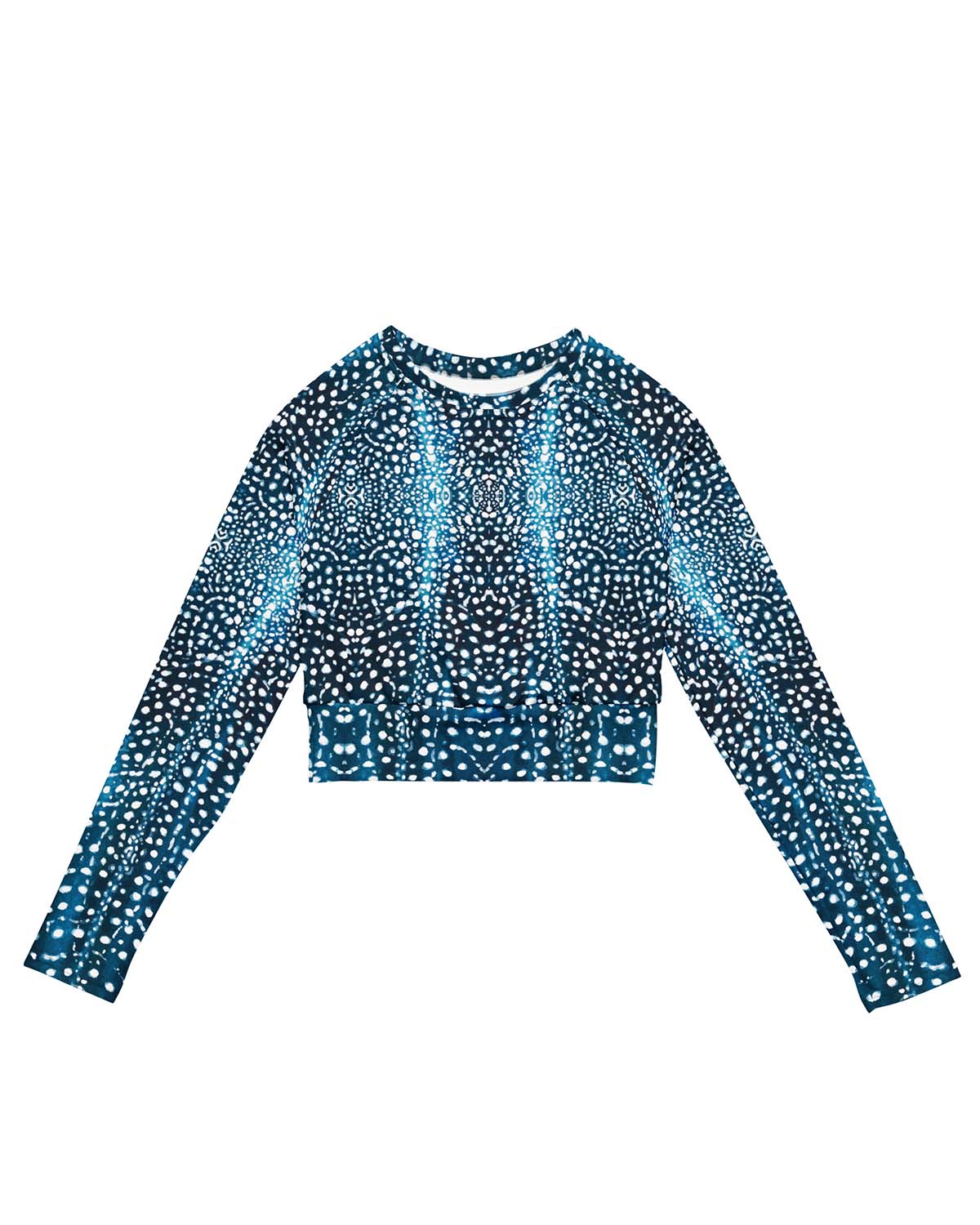 OG Whale shark Eco Swim long-sleeve top