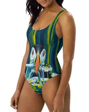 Load image into Gallery viewer, Puffin to worry about Swimsuit
