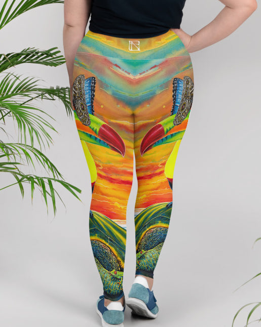 Pura Vida Curve Yoga Leggings