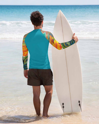 Pura vida Men's Rash Guard