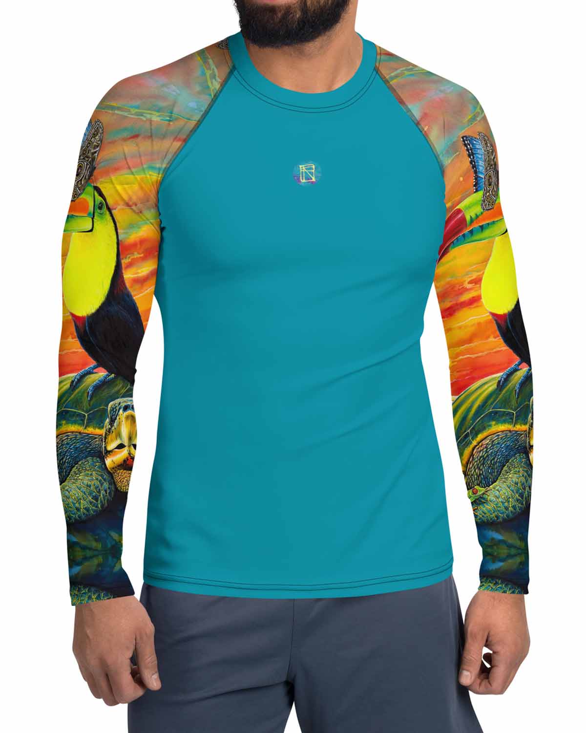 Pura vida Men's Rash Guard