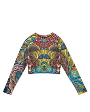 Load image into Gallery viewer, Rainbow City Eco Swim Long-Sleeve top
