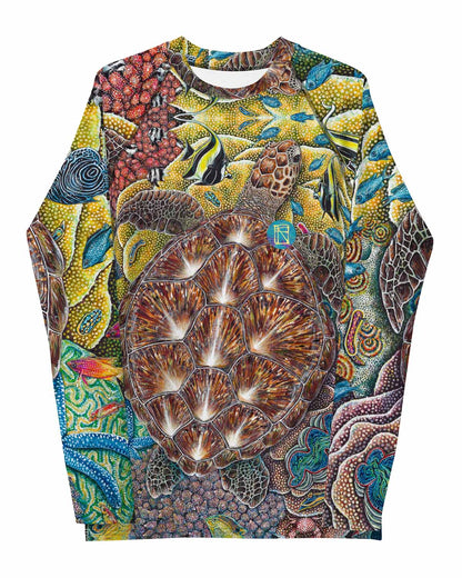 Rainbow City Full Print Men's Rash Guard