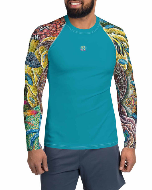 Rainbow City Men's Rash Guard