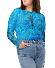 Load image into Gallery viewer, Whale Shark magic Eco Swim Long-Sleeve top
