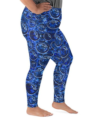 Thresher Shark Curve Yoga Leggings