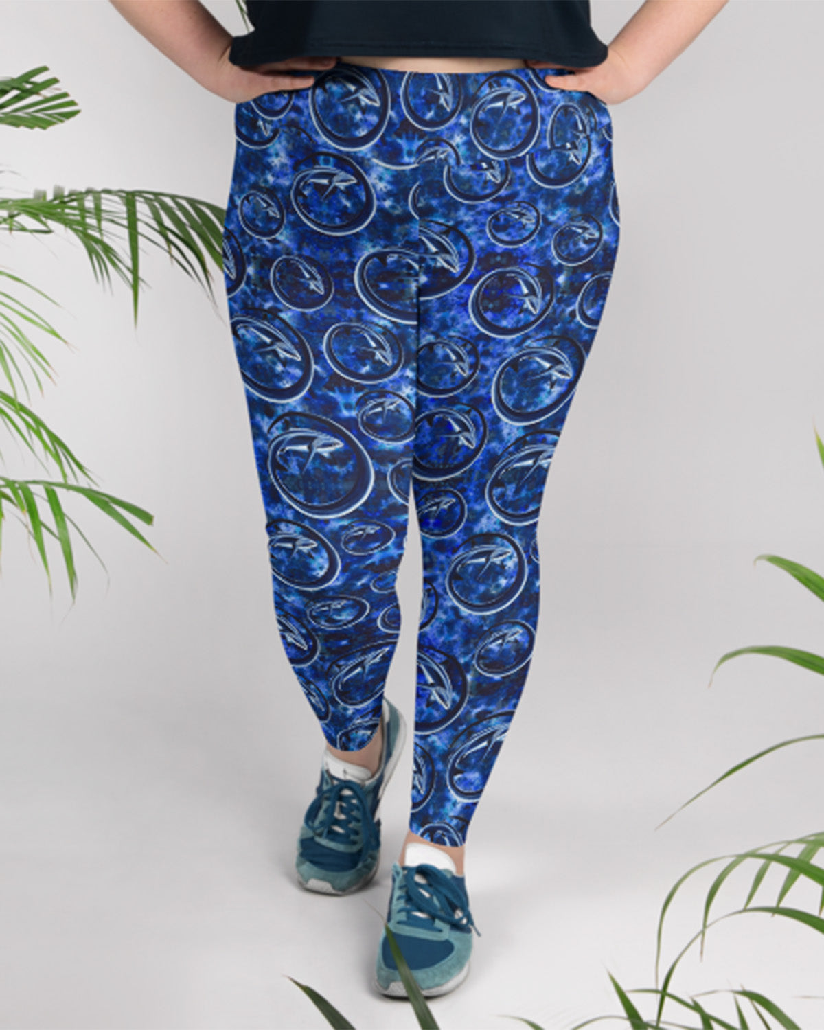 Thresher Shark Curve Yoga Leggings